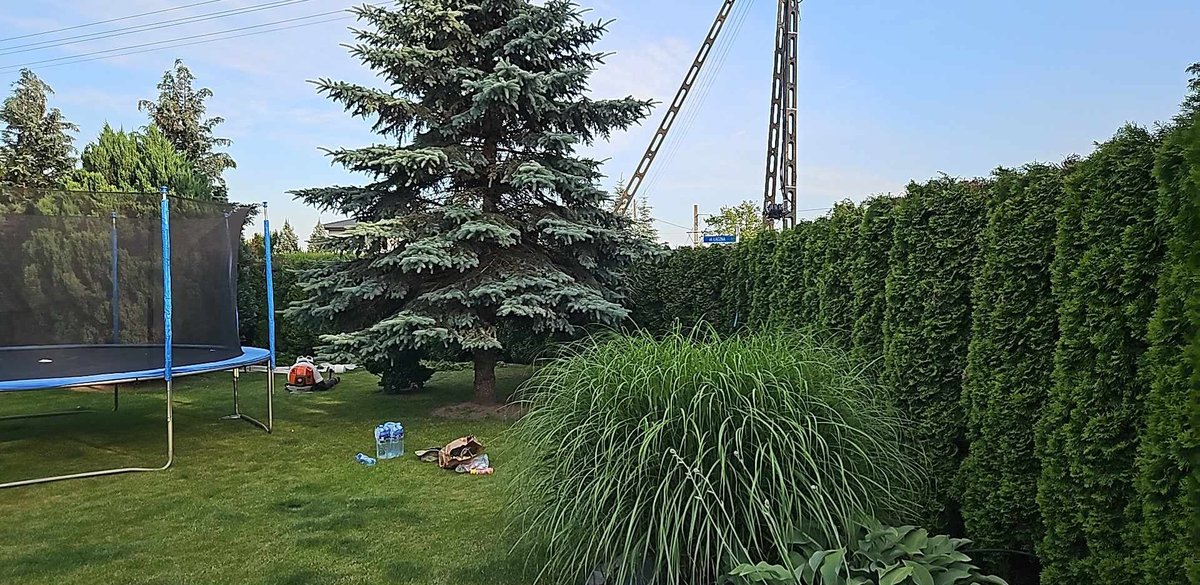 Realizacja ogrodowa - prace ziemne